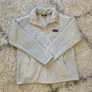 Patagonia Re-Tool Snap-T® Fleece Pullover Raw Linen L